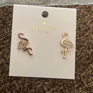 Deals for Kate Spade Flamingo Earrings 